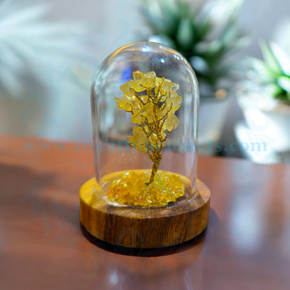 Citrine Table and Car Decor Tree
