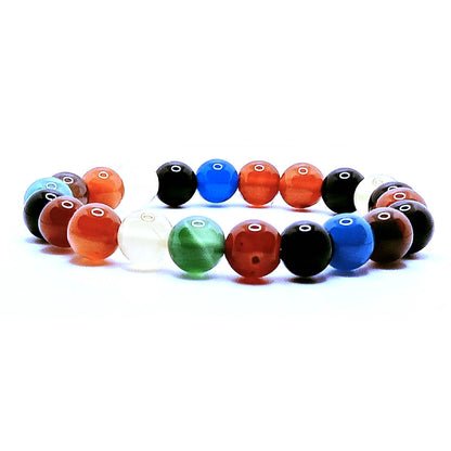 Seven Chakra Crystal Bracelet