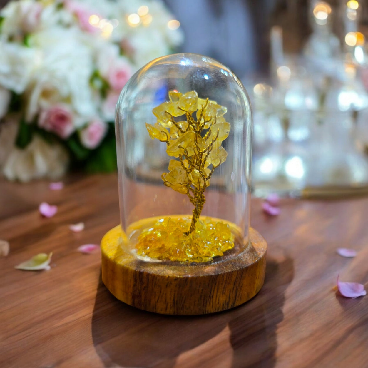 Citrine Table and Car Decor Tree