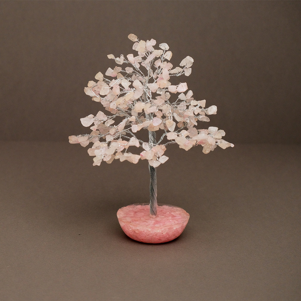 Rose Quartz Tree (Rose Quartz Bowl Base)