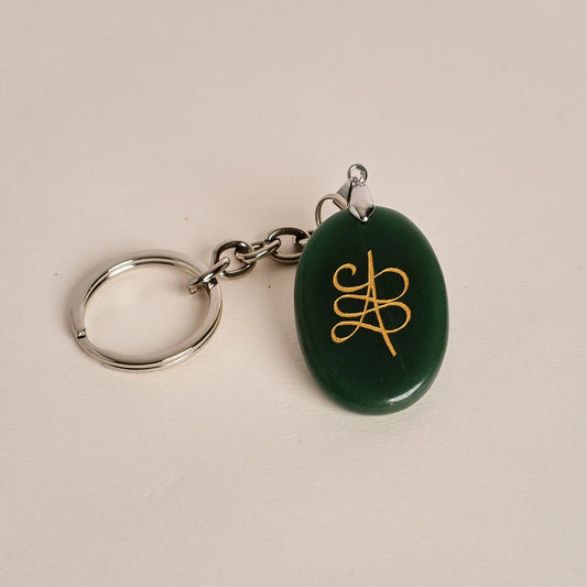 Green Aventurine Keychain