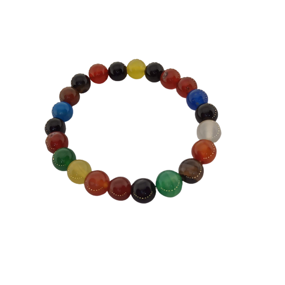 Seven Chakra Crystal Bracelet