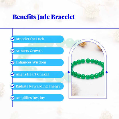 Green Jade Crystal Bracelet