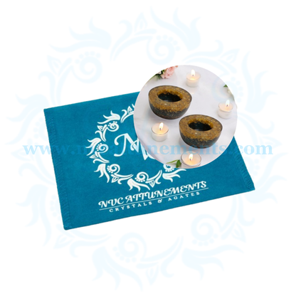 Money Magnet Orgonite Candle Holder (Pack of 2)