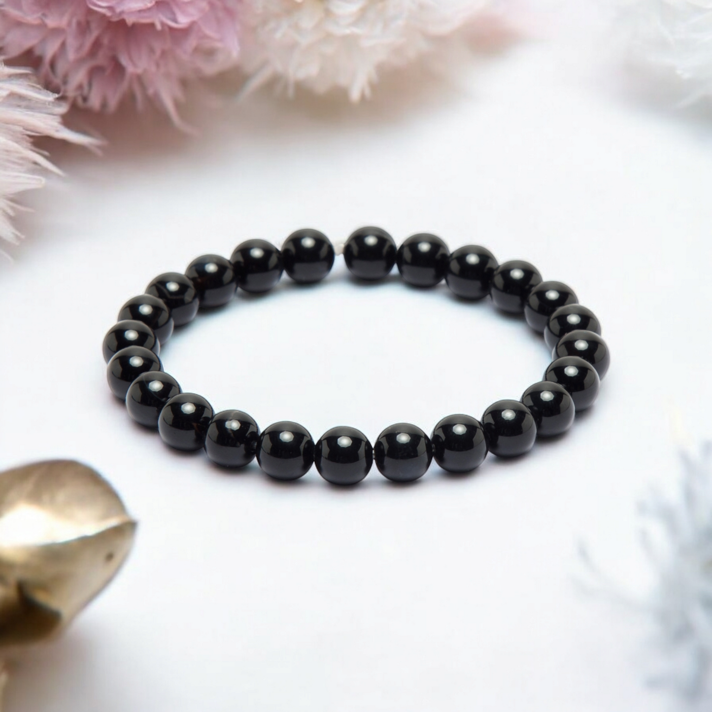 Black Tourmaline Crystal Bracelet