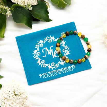 Money Magnet Crystal Bracelet | 8mm | Attract Prosperity & Success