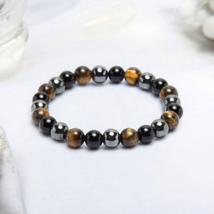 Triple Protection Crystal Bracelet