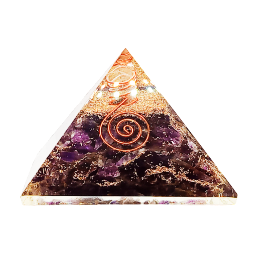 NVC AMETHYST ORGONE PYRAMID - NVC Attunements